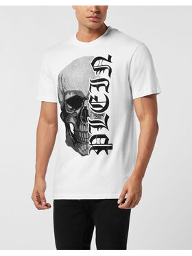 PHILIPP PLEIN PHILIPP PLEIN T-shirt 26239 Bianco Regular Fit