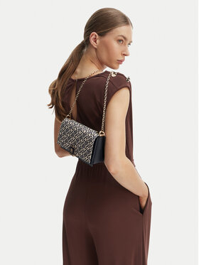 Tommy Hilfiger Tommy Hilfiger Handtasche Th Her Chain Cross Jacqu AW0AW18637 Dunkelblau