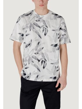 Antony Morato Antony Morato T-Shirt RELAXED FIT WITH MATT FOAM LOGO PRINT Λευκό Relaxed Fit