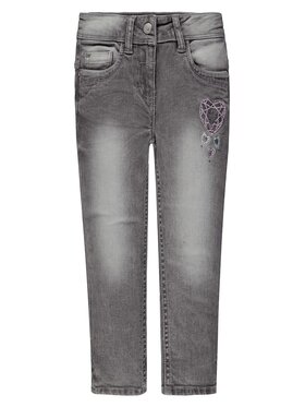 Kanz Kanz Jeansy 1843004-0016 Szary Basic Fit