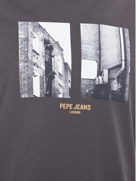 Pepe Jeans T-shirt Worth PM508956 Siva Regular Fit