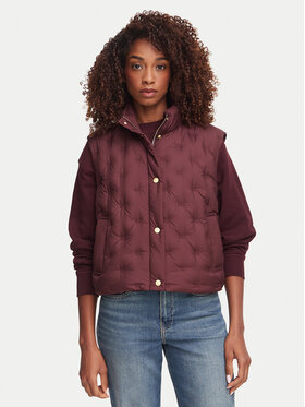 Tommy Hilfiger Tommy Hilfiger Sportisks veste WW0WW49860 Bordo Regular Fit