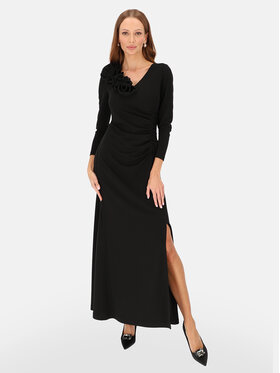 L’AF L’AF Sukienka wieczorowa Mara Czarny Regular Fit