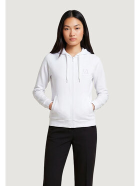 Armani Exchange Armani Exchange Felpa XW002814 AF13397 Bianco Casual Fit