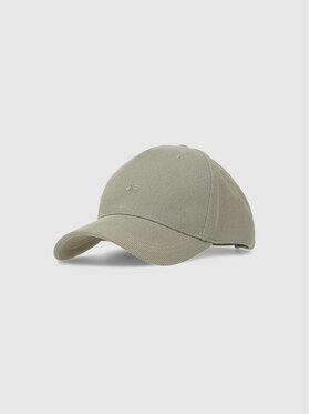 4F 4F Czapka z daszkiem 4FWSS25ACABU400-42S Zielony
