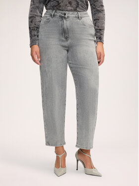 Fiorella Rubino Fiorella Rubino Jeansy P40OT005466N013 Szary Regular Fit