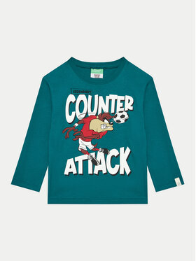 United Colors Of Benetton United Colors Of Benetton Блузка 3ATNG10GY Зелений Regular Fit