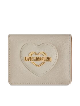 LOVE MOSCHINO LOVE MOSCHINO Malá dámska peňaženka JC5731PP0HKL0110 Béžová