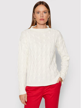 United Colors Of Benetton United Colors Of Benetton Maglione 1335D2467 Bianco Regular Fit