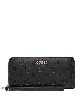 Guess Guess Голям дамски портфейл Phoebe Slg SWPD96 65146 Черен