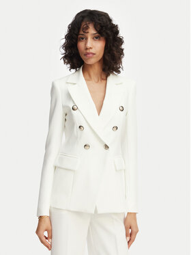 Maryley Maryley Giacca da abito 26EB139/43VA Crema Regular Fit