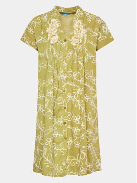 Iconique Iconique Ежедневна рокля IC23 084 Зелен Regular Fit