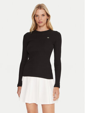 Lacoste Lacoste Blúz TF1692 Fekete Slim Fit