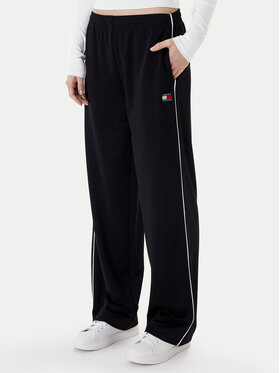 Tommy Jeans Tommy Jeans Teplákové kalhoty Archive DW0DW22633 Černá Regular Fit