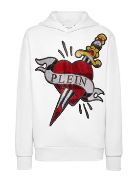 PHILIPP PLEIN PHILIPP PLEIN Felpa 2059 Bianco Regular Fit