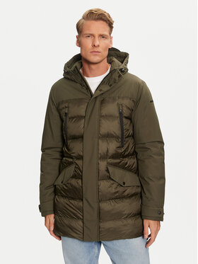Geox Geox Zimní bunda Sapienza M4628K TC188 F1789 Khaki Regular Fit