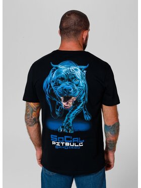 PITBULL PITBULL T-Shirt Koszulka Czarny Regular Fit