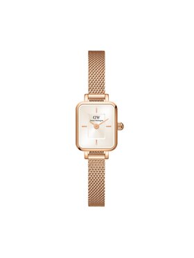 Daniel Wellington Daniel Wellington Zegarek Quadro Mini DW00100651 Złoty