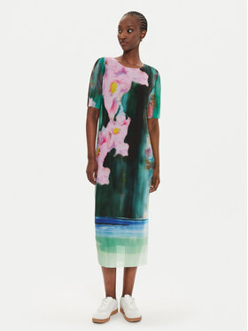 Desigual Desigual Ежедневна рокля Garazi 24WWVK78 Цветен Slim Fit