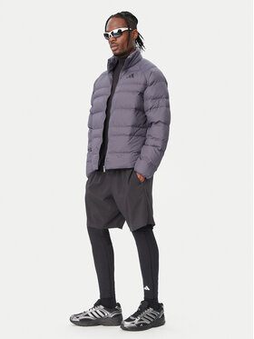 adidas adidas Žieminė striukė Essentials Packable KS7700 Tamsiai pilka Loose Fit