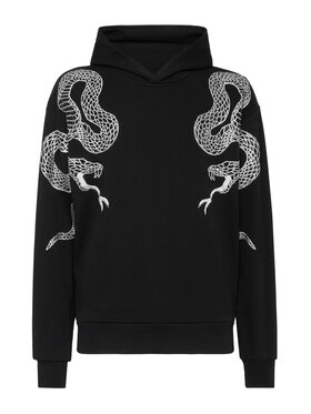 PHILIPP PLEIN PHILIPP PLEIN Mikina 22859 Čierna Regular Fit