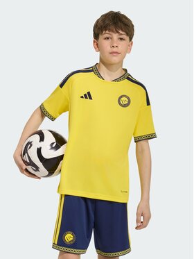 adidas adidas Koszulka techniczna 171947 Żółty Regular Fit