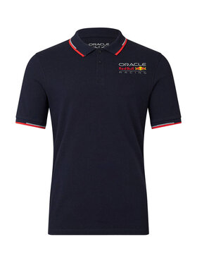 Red Bull Racing Red Bull Racing Polo Essential Granatowy Regular Fit