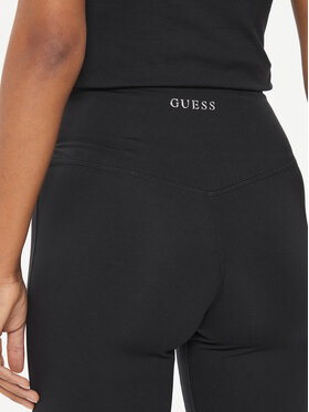 Guess Hlače V4YB15 KCD02 Crna Slim Fit