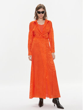 PINKO Pinko Rochie de zi Stringa 101593 A123 Portocaliu Regular Fit