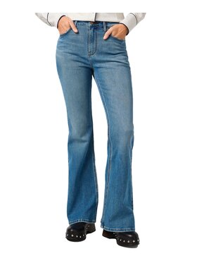 Wrangler Wrangler Jeansy 112364512 Niebieski Flare Fit
