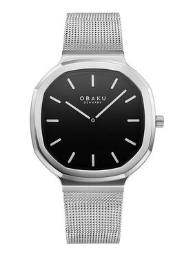 Obaku Obaku Zegarek V253LXCBMC Srebrny