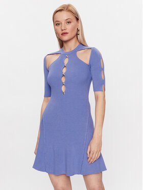 Pinko Pinko Robe en tricot Opale PE23 BLK01 101227 A0TU Violet Slim Fit