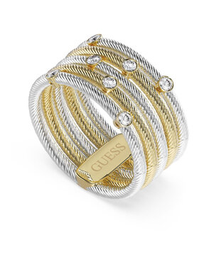 Guess Guess Prstýnek JUBR05388JWYGRH56 Zlatá