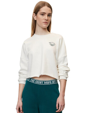 Marc O'Polo Denim Marc O'Polo Denim Sweatshirt 343 4196 54047 Weiß Oversize