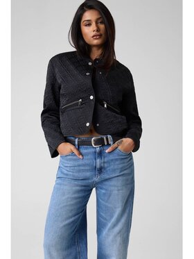 Guess Guess Bunda pro přechodné období 183680 Černá Classic Fit