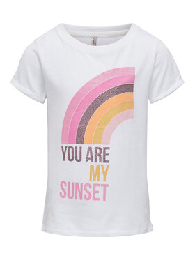 Kids ONLY Kids ONLY Top 15292332 Biela Regular Fit