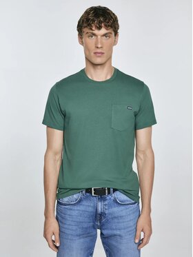 BIG STAR BIG STAR T-Shirt CARBON_304_150 Zielony Basic Fit