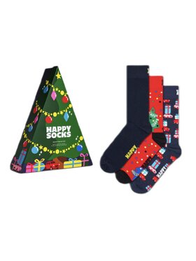 Happy Socks Happy Socks Skarpety wysokie 3-pack Czarny