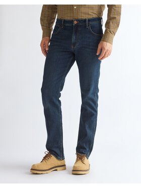 Wrangler Wrangler Jeansy GREENSBORO Niebieski Straight Leg