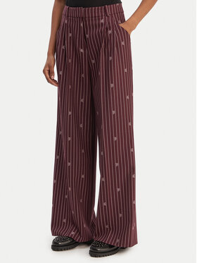 HUGO HUGO Pantaloni di tessuto Haviri 50554419 Bordeaux Relaxed Fit