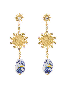 Guess Guess Náušnice JUBE05 082JW Zlatá
