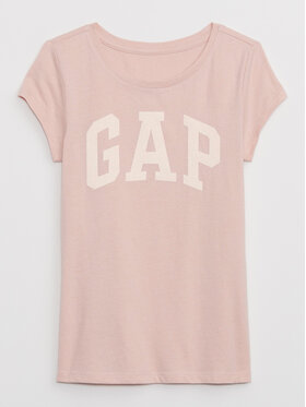 Gap Gap T-Shirt 792399-01 Różowy Regular Fit