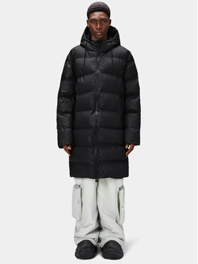 Rains Rains Pehelykabát 15130 Fekete Regular Fit