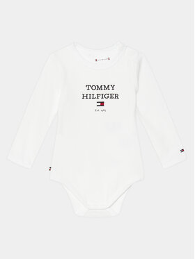 Tommy Hilfiger Tommy Hilfiger Body bébé Logo KN0KN01773 Blanc