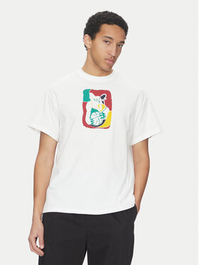 Puma Puma Tricou Dylan Exhibit 630673 Alb Regular Fit