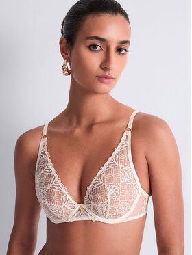 Aubade Aubade Podprsenka Bralette 6CF12 Béžová
