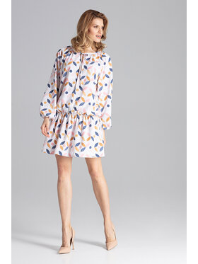 FIGL FIGL Sukienka M661 Kolorowy Regular Fit