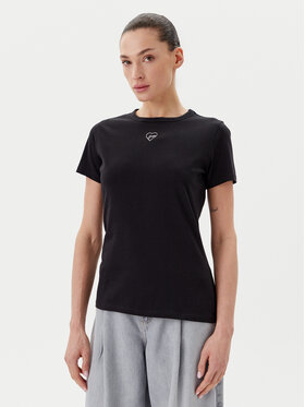 BOSS BOSS Tričko C_Elogo_21 50540260 Čierna Slim Fit
