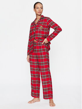 Lauren Ralph Lauren Lauren Ralph Lauren Pyžamo ILN92281F Červená Regular Fit