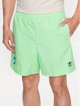 adidas adidas Pantaloni scurți sport Happy Earth HI2964 Verde Regular Fit